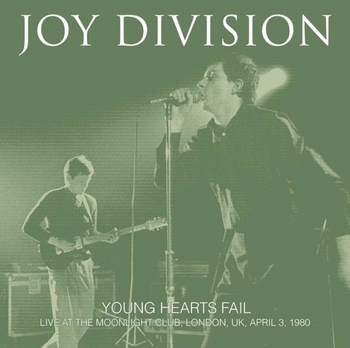 Joy Division "Young Hearts Fail: Live At The Moonlight Club, London, UK, April 3, 1980" LP (Color Vinyl)