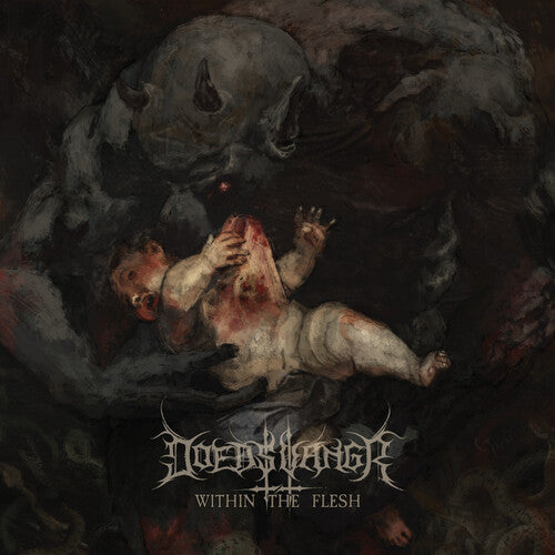 PRE-ORDER: Doedsvangr "Within The Flesh" LP (Brown/Cream Vinyl, Alternate Artwork Cover)