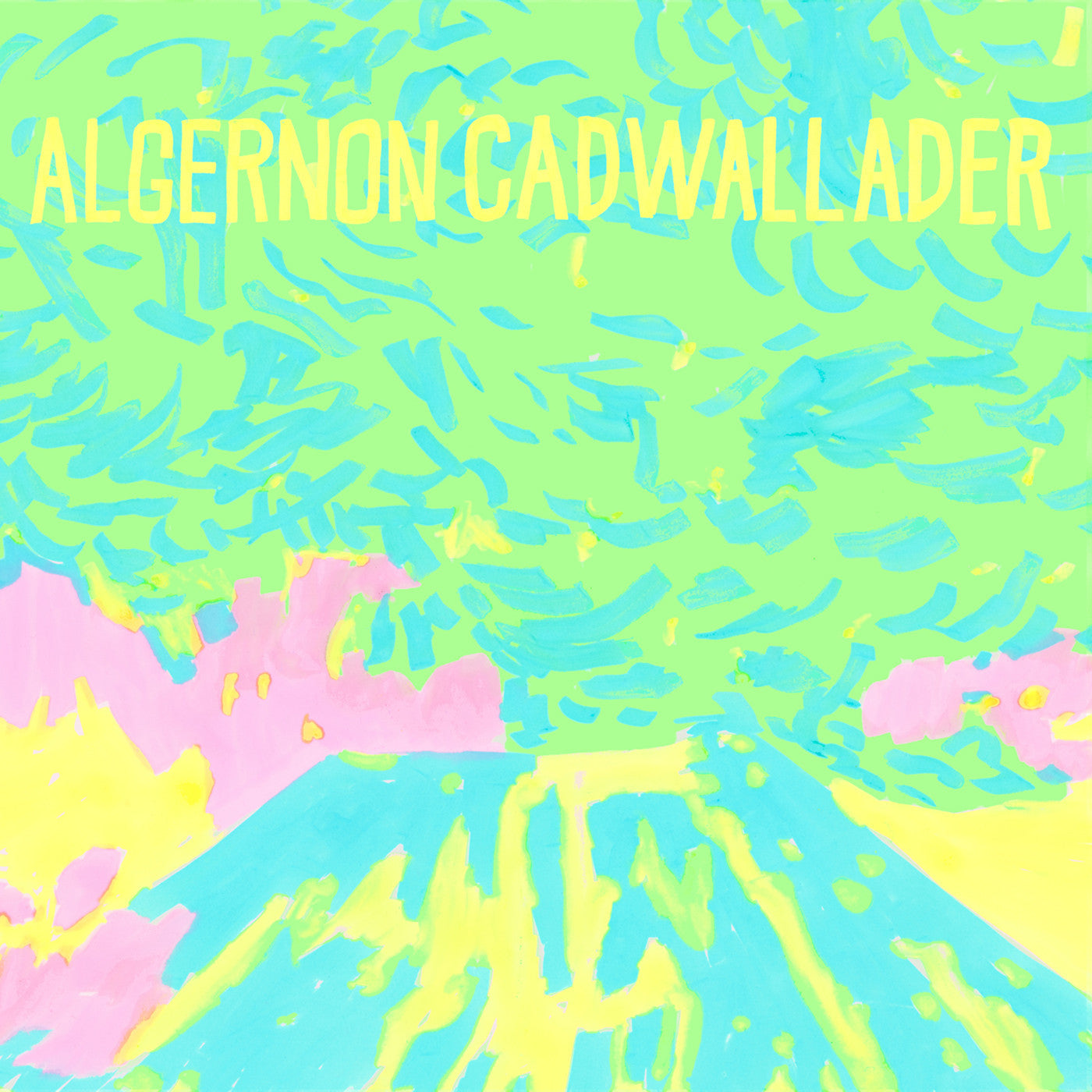 Algernon Cadwallader "Trying Not to Have a Thought" LP (Opaque White Vinyl)