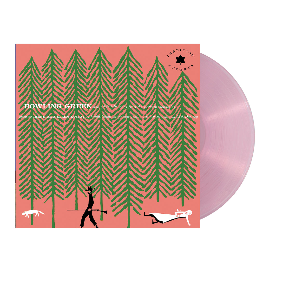 PRE-ORDER: The Kossoy Sisters "Bowling Green and Other Folk Songs from the Southern Mountains (70th Anniversary)" LP (Pink Vinyl)