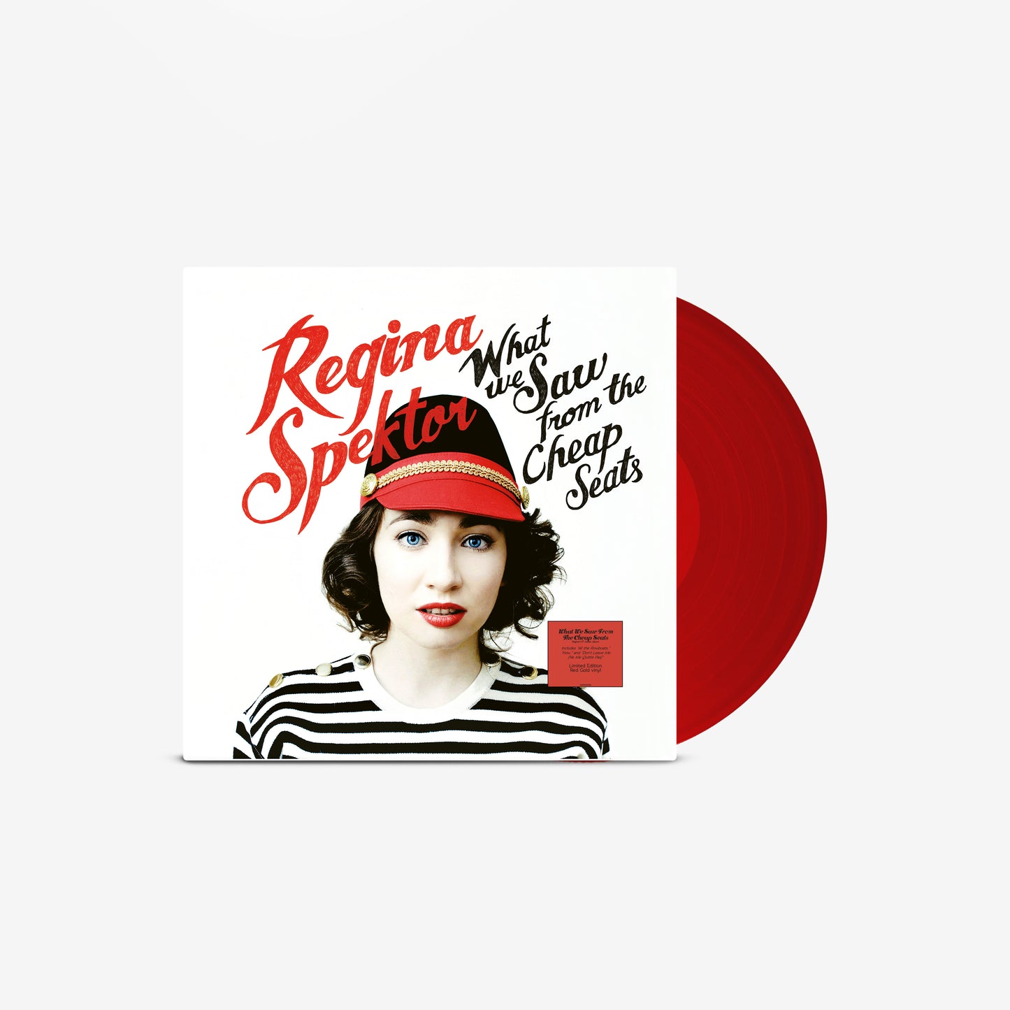 Regina Spektor "What We Saw From the Cheap Seats" LP (Translucent Red Vinyl)