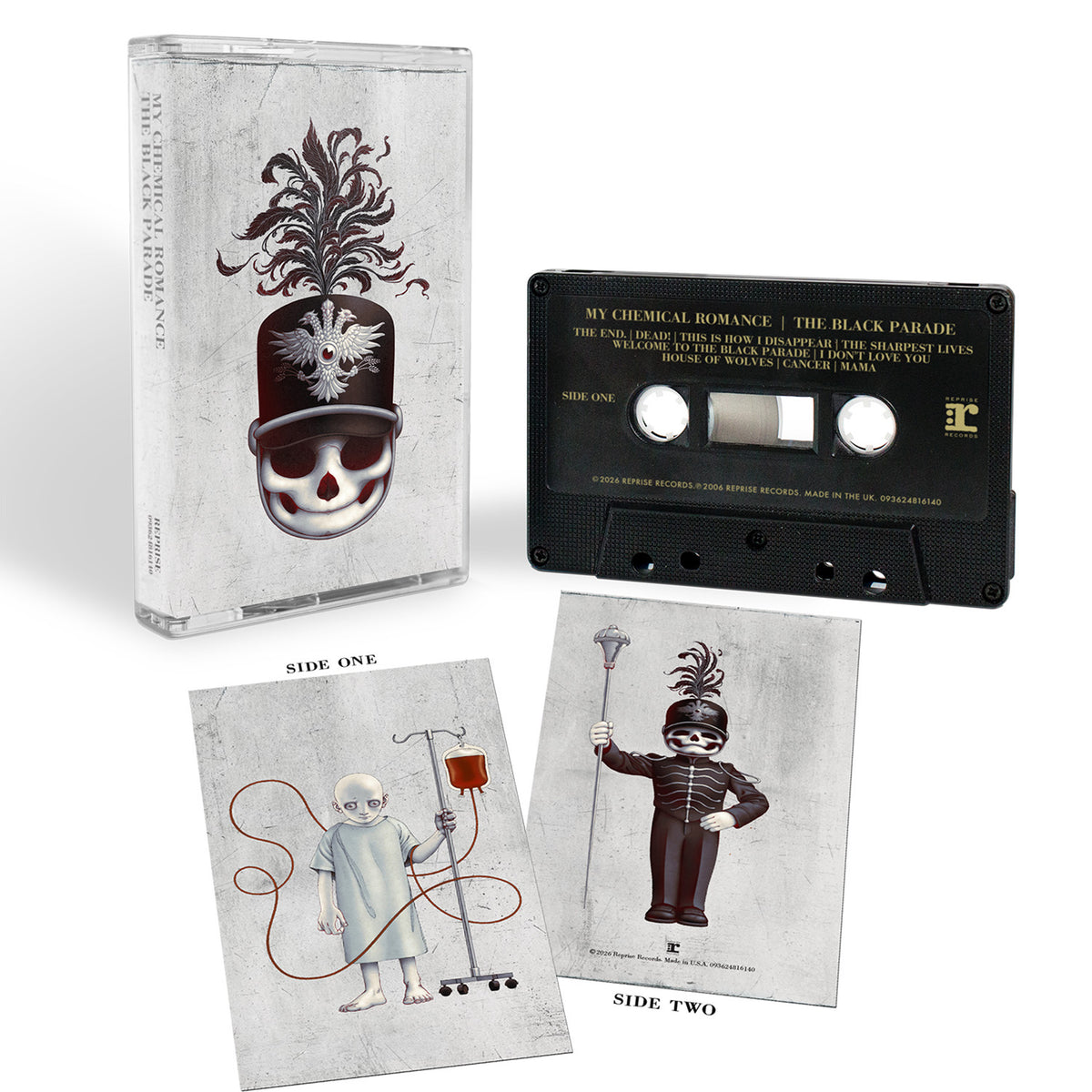 PRE-ORDER: My Chemical Romance "The Black Parade (20th Anniversary Deluxe Edition)" Cassette
