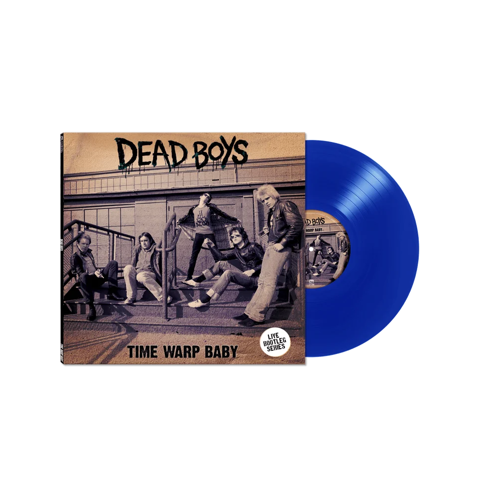 Dead Boys "Time Warp Baby" LP (Blue Vinyl)