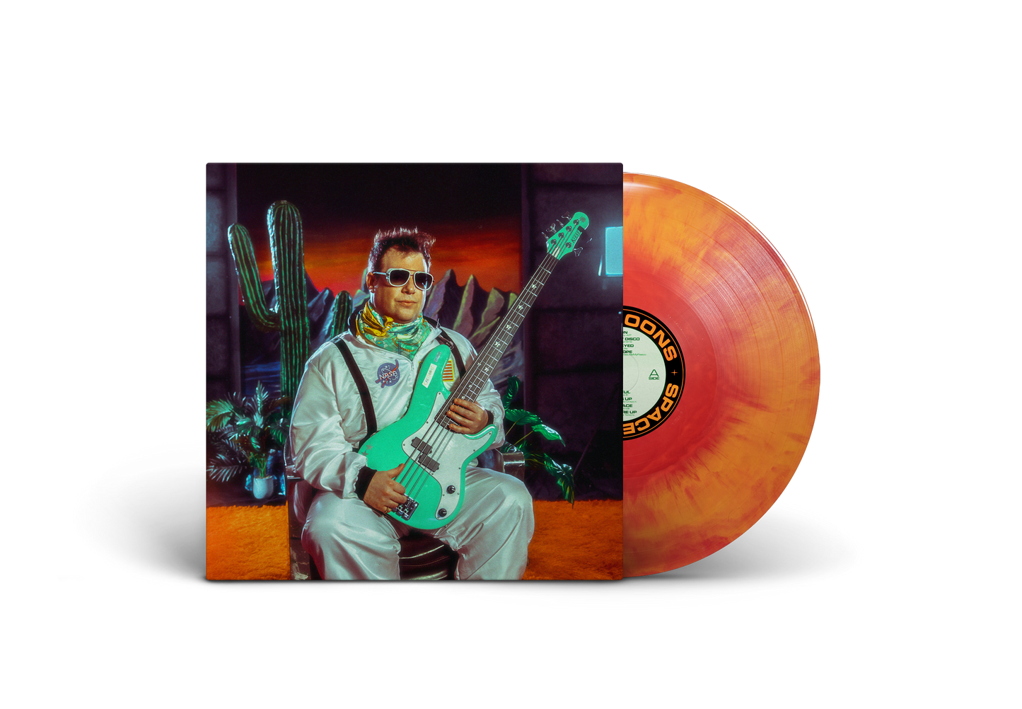 PRE-ORDER: Carrtoons "Space Cadet" LP (Sunburst Splash Color Vinyl)