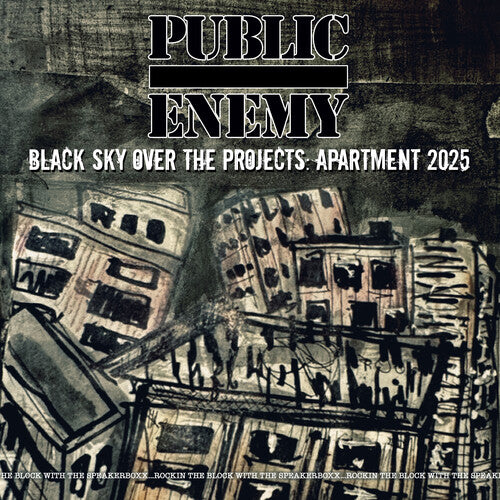 Public Enemy "Black Sky Over The Projects: Apartment 2025" LP