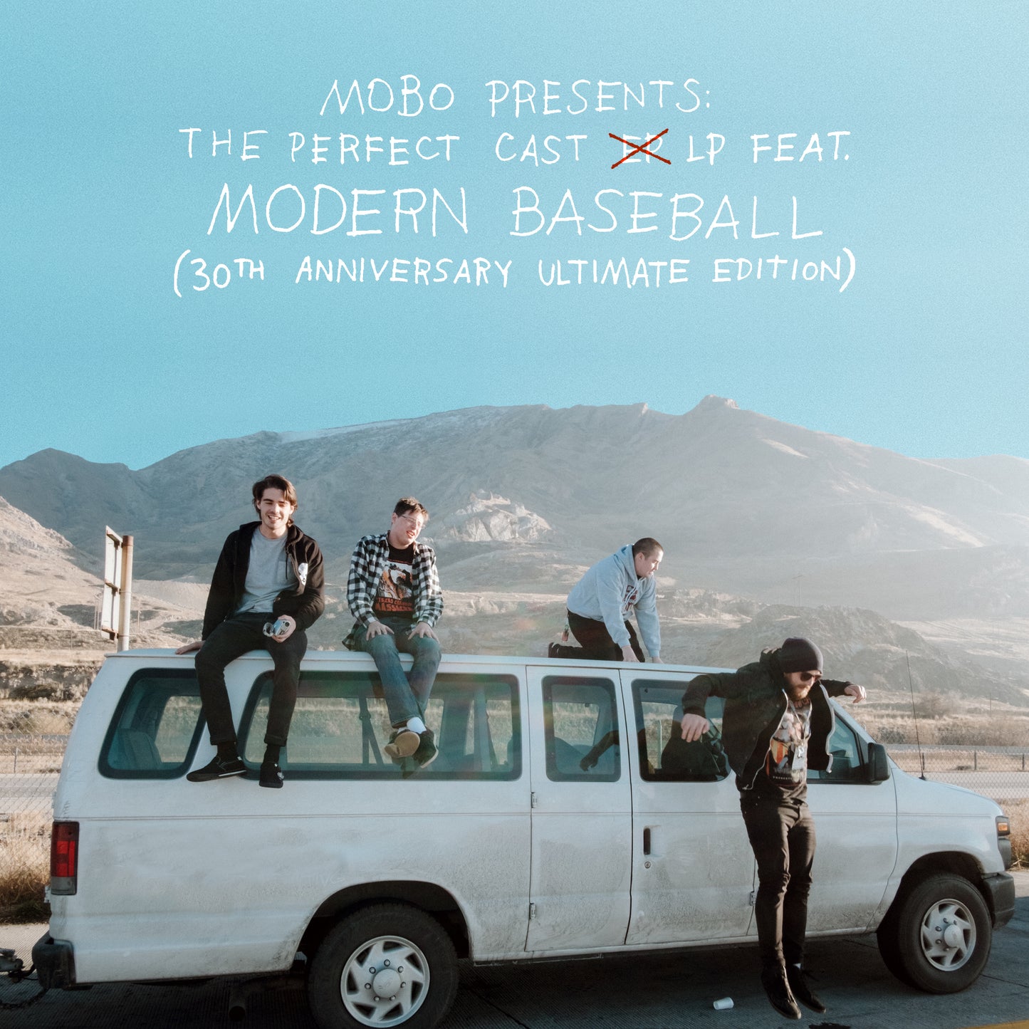 Modern Baseball "MOBO Presents: The Perfect Cast LP feat. Modern Baseball (30th Anniversary Ultimate Edition)" LP (Pink & Blue Vinyl)