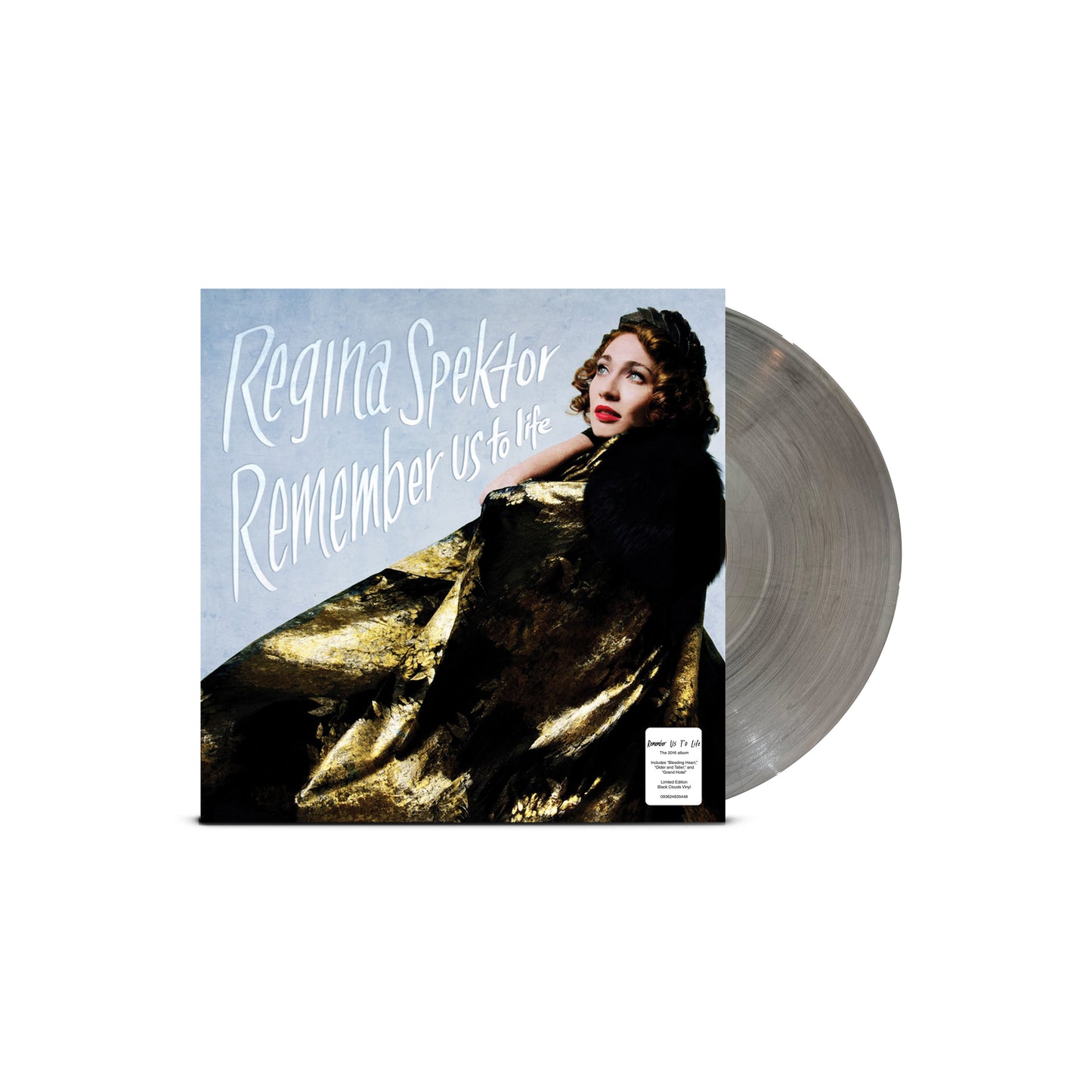 DAMAGED: Regina Spektor "Remember Us to Life" LP (Black Clouds Vinyl)