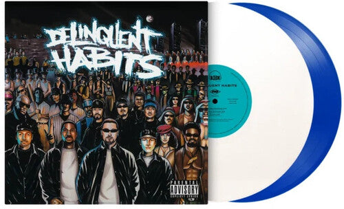 PRE-ORDER: Delinquent Habits "S/T" 2xLP (180g Blue & White Vinyl, Numbered)