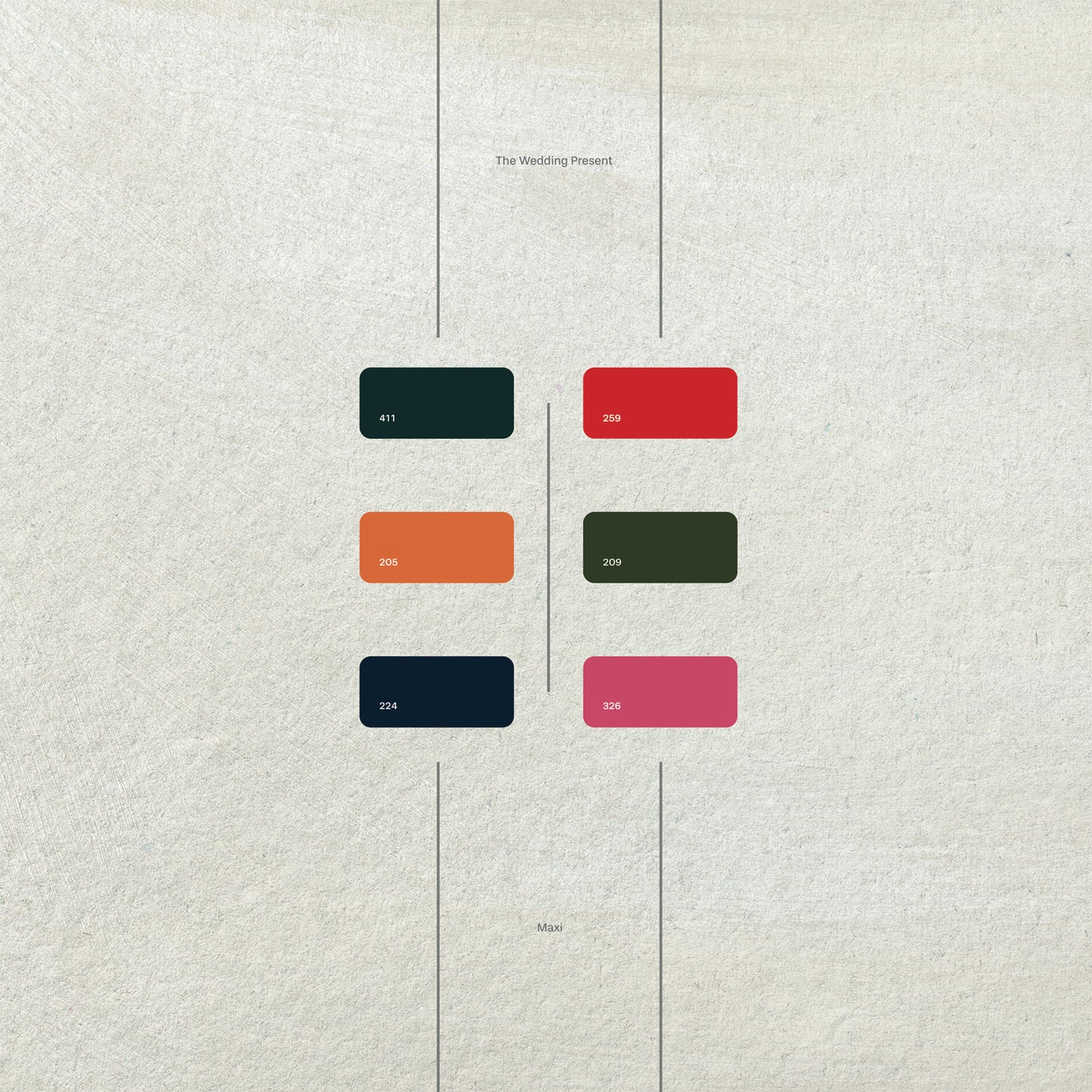 PRE-ORDER: The Wedding Present "Maxi" LP (Indie Exclusive Translucent Red Vinyl)