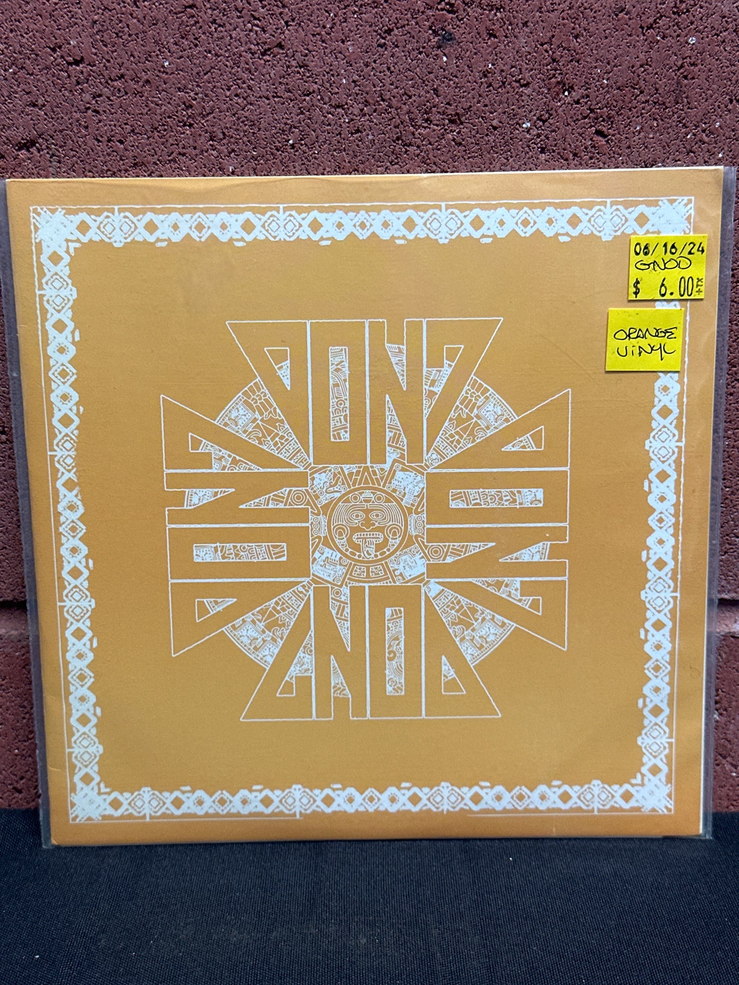 Used Vinyl: Gnod "5th Sun" 7" (Orange vinyl)