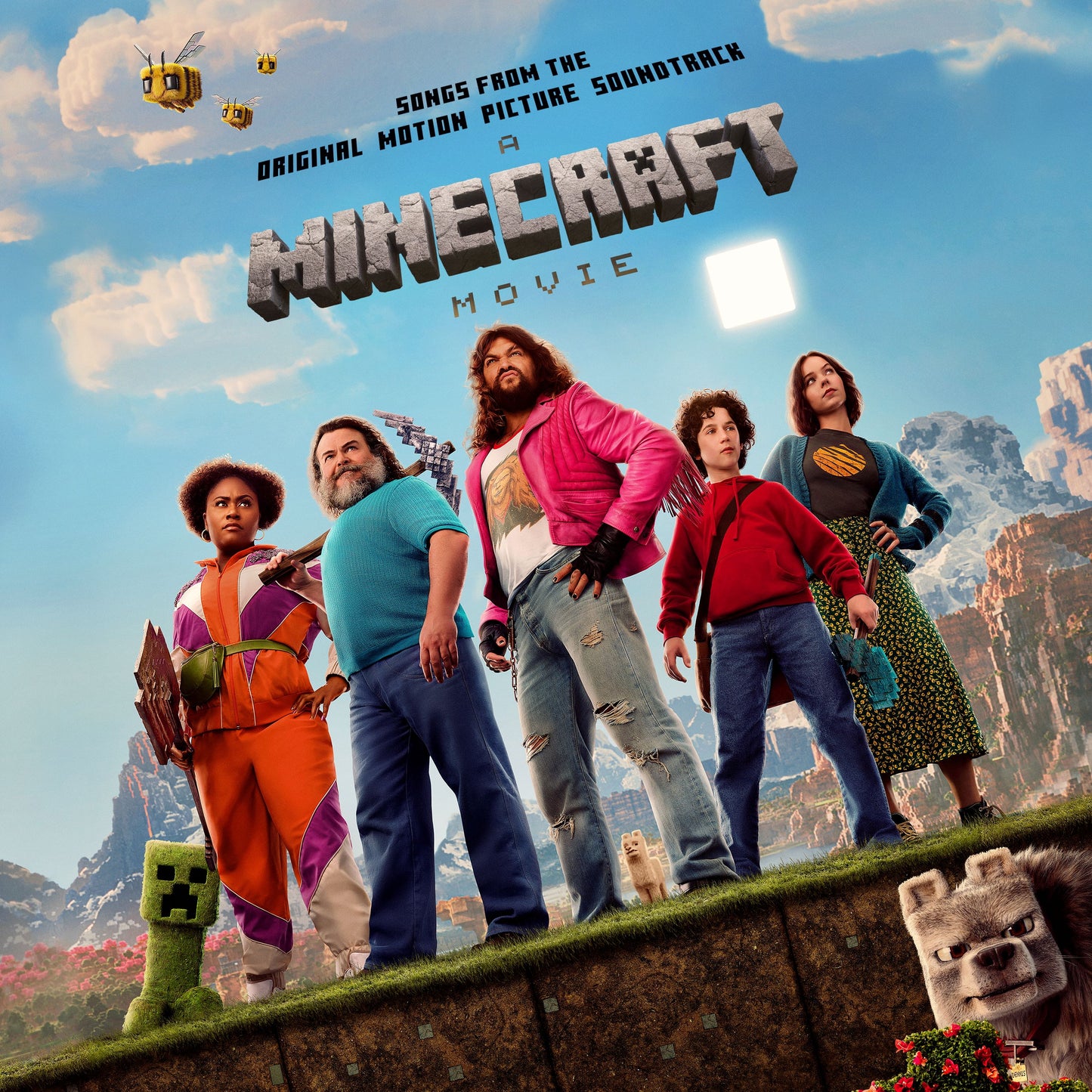 V/A "A Minecraft Movie (OST)" LP (Teal Vinyl)