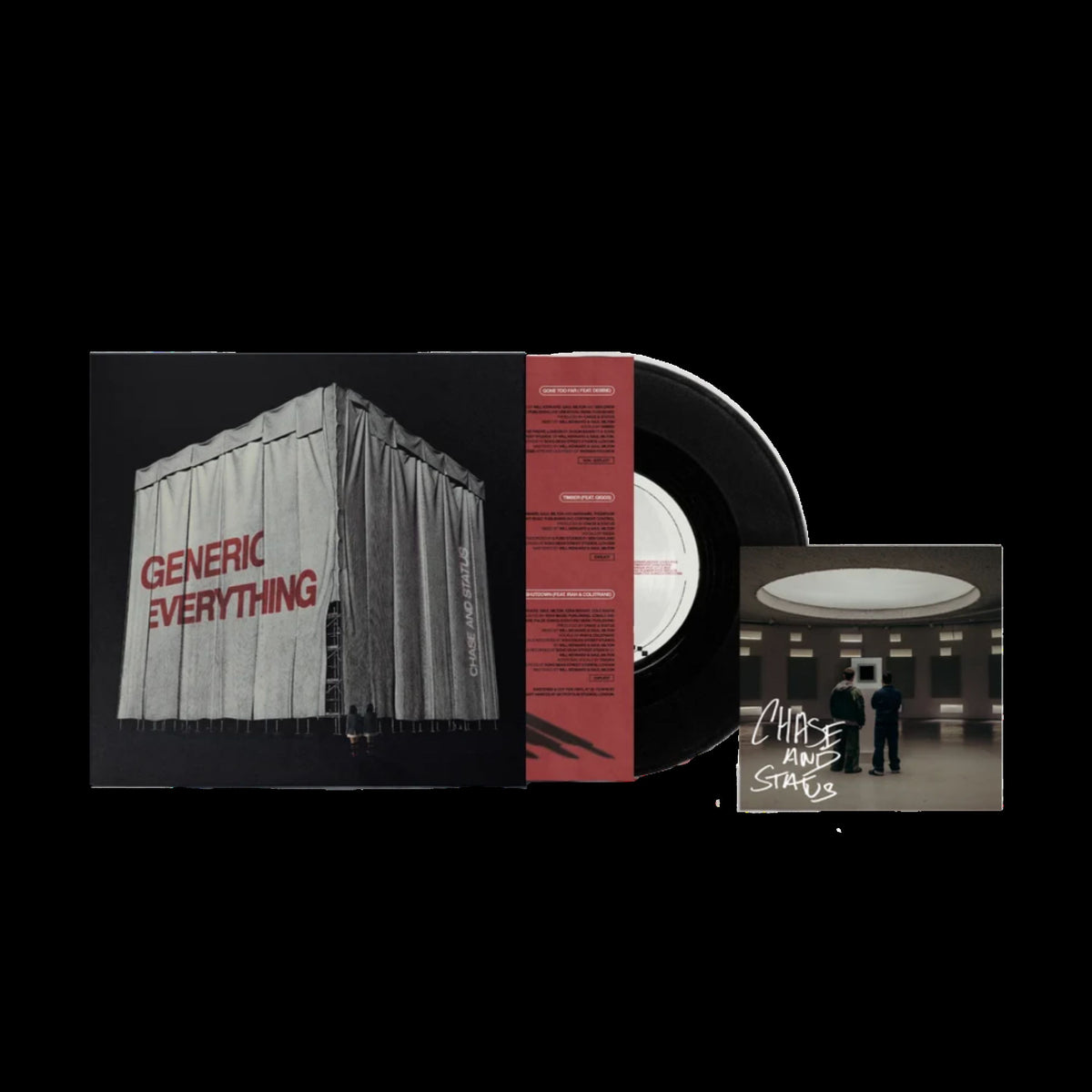 PRE-ORDER: CHASE & STATUS "Generic Everything" LP (Signed Insert!)