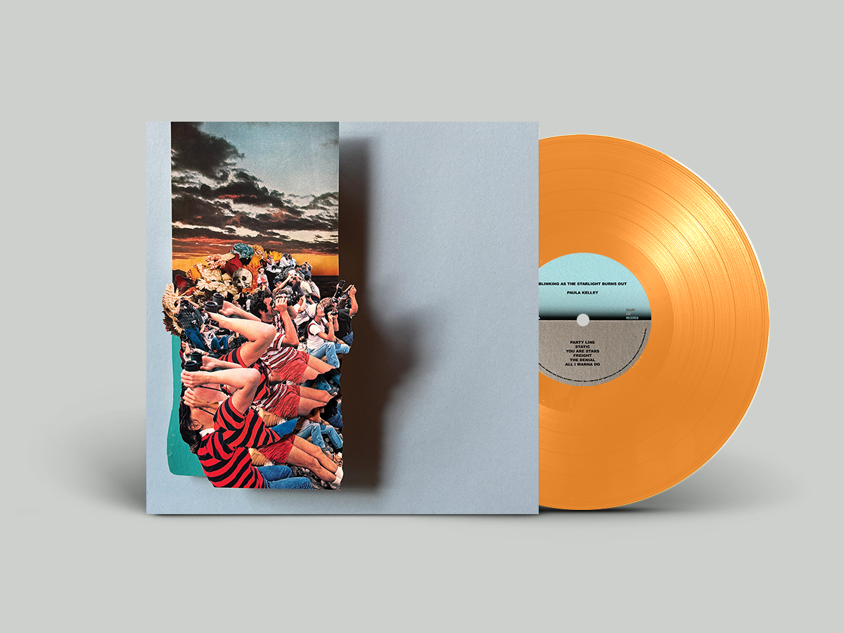 PRE-ORDER: Paula Kelley "Blinking As The Starlight Burns Out" LP (Orange Vinyl)