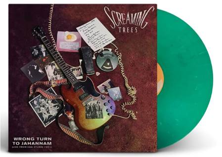 Screaming Trees "Wrong Turn To Jahannam (Live From Egg Studio)" LP (Green Vinyl)