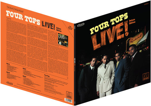 PRE-ORDER: The Four Tops "Four Tops Live! - The Complete Performance" 2xLP