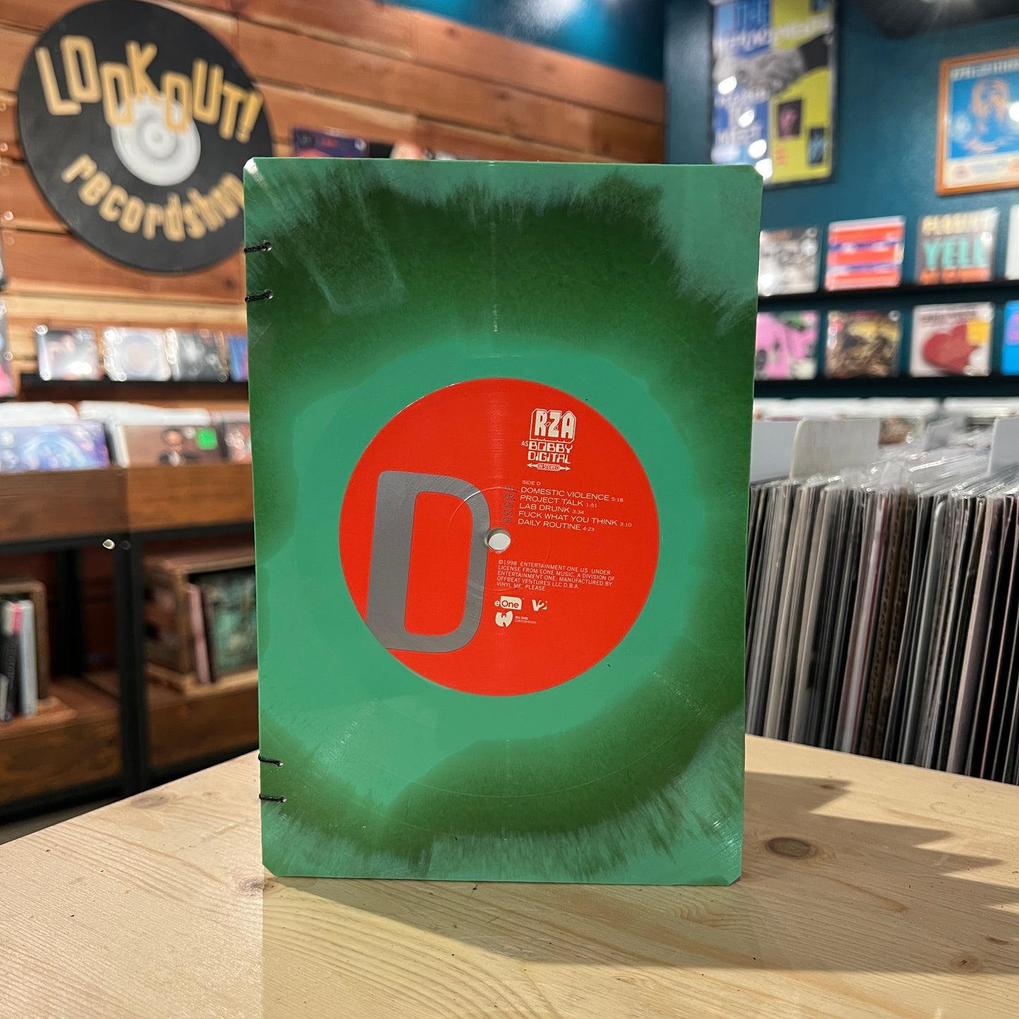 RZA "Bobby Digital" Recycled Vinyl Journal