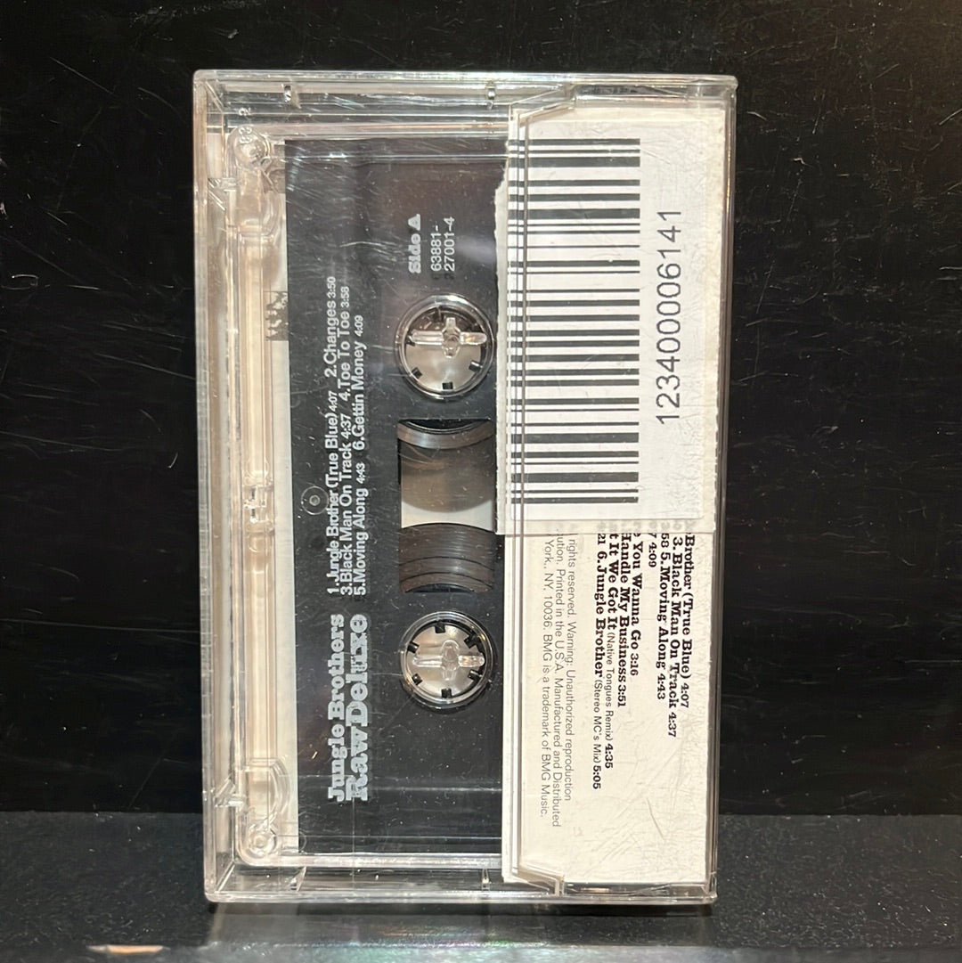USED CASSETTE: Jungle Brothers “Raw Deluxe” Cassette