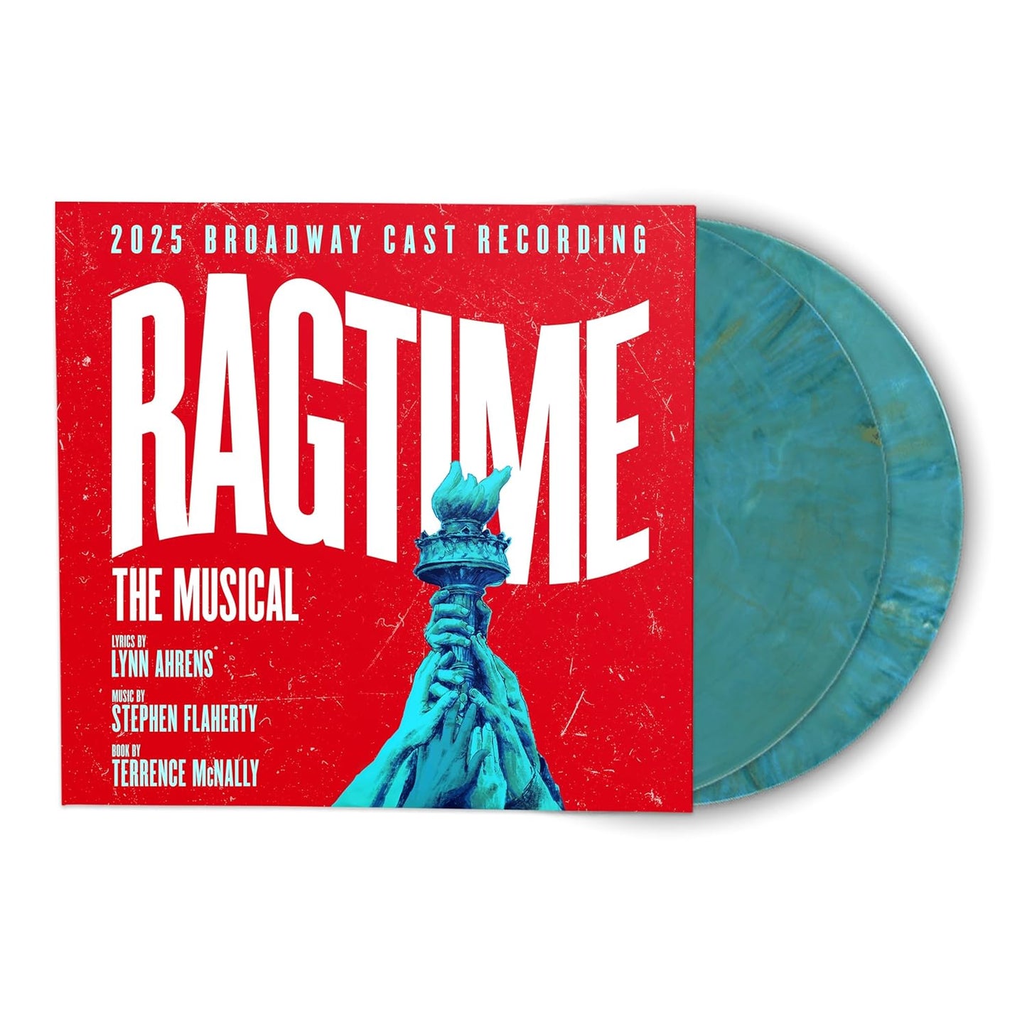 PRE-ORDER: Lynn Ahrens/Stephen Flaherty "Ragtime: The Musical (2025 Broadway Cast Recording)" 2xLP ("Lady Liberty Green" Vinyl)