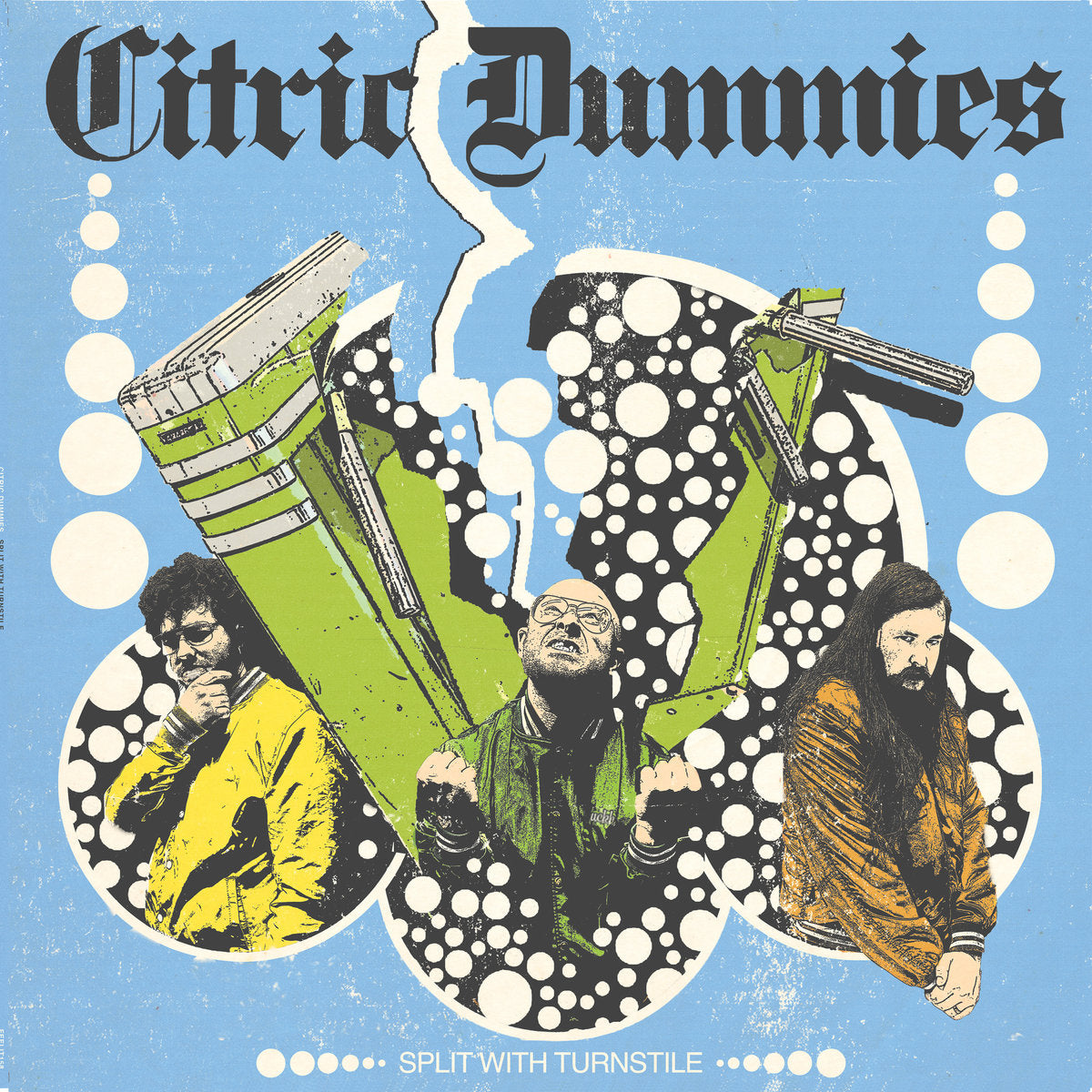 Citric Dummies "Split With Turnstile" LP
