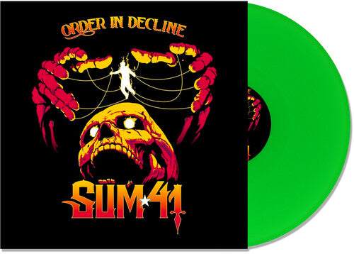 Sum 41 "Order In Decline" LP (Indie Exclusive Neon Green Vinyl)