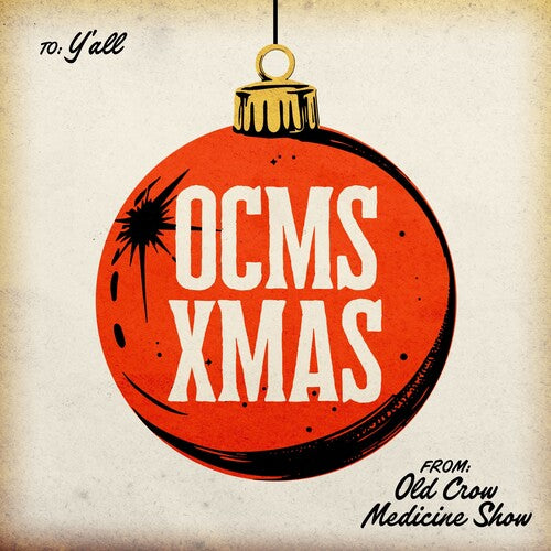 Old Crow Medicine Show "Ocms Xmas" LP (Black Vinyl)