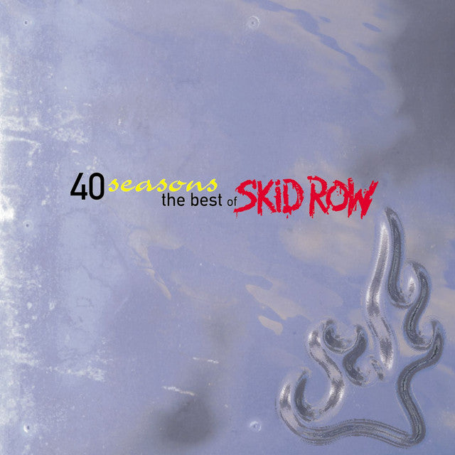 EMBARGO 9/23 PRE-ORDER: Skid Row "40 Seasons: The Best of Skid Row" 2xLP (Translucent Blue Vinyl)