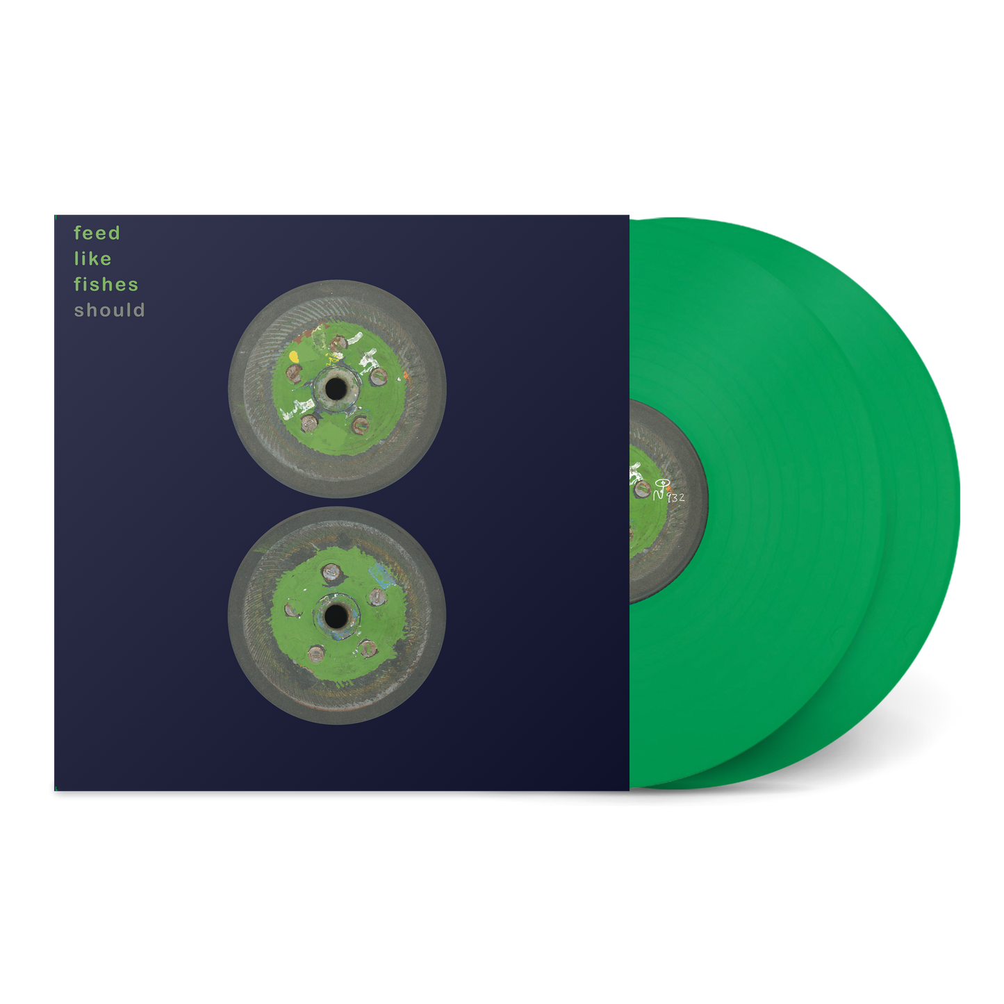 PRE-ORDER: Should "Feed Like Fishes" 2xLP (Faded Green Vinyl)