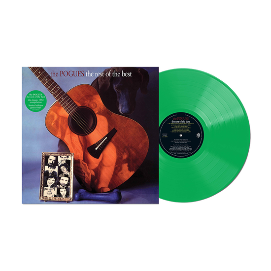 The Pogues "The Rest of the Best" LP (Green VInyl)