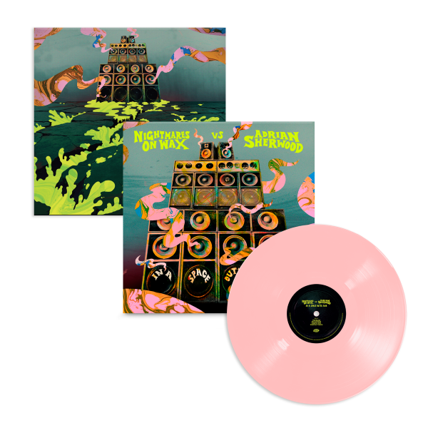 Nightmares On Wax "In A Space Outta Dub" LP (Light Rosé Vinyl)