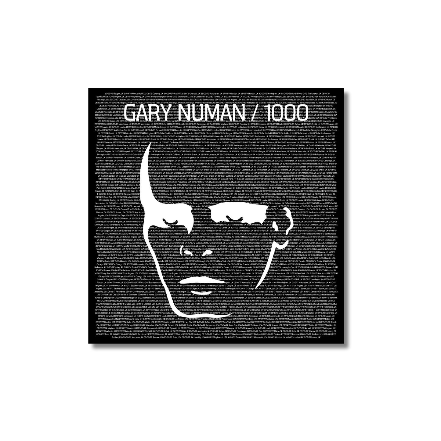 Gary Numan "1,000: Live at the Electric Ballroom, London" 3xLP