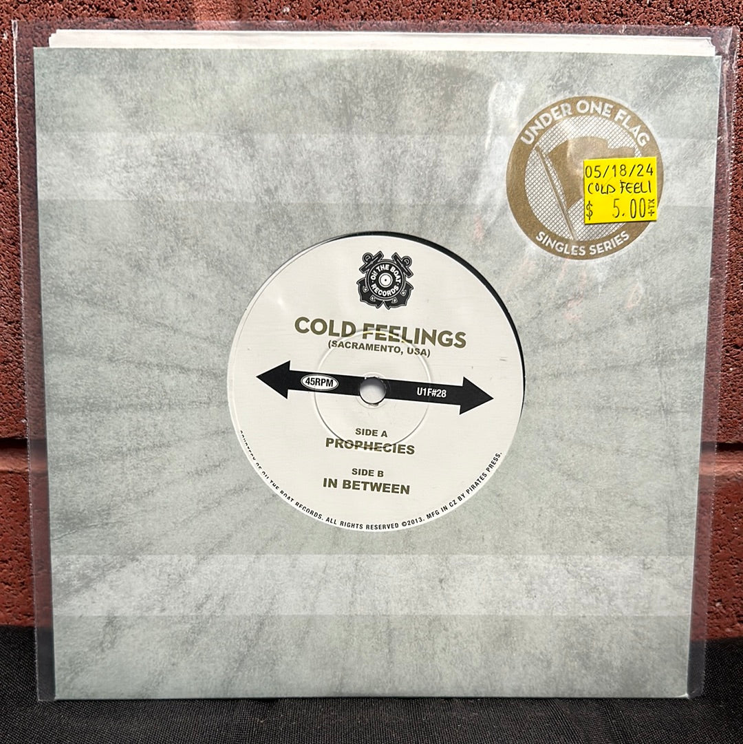 Used Vinyl: Cold Feelings "Prophecies / In Between" 7"