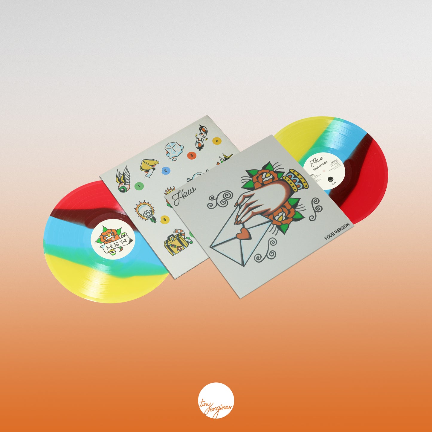 PRE-ORDER: Hew "Your Version" LP (Tri-Color Vinyl)