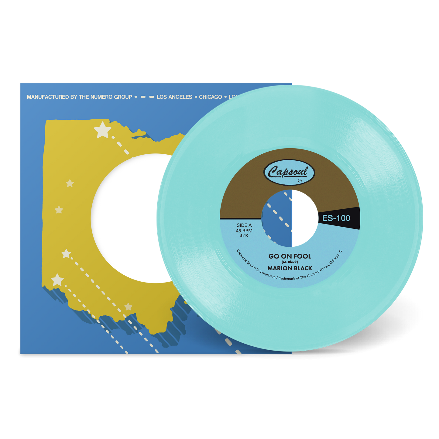 Marion Black "Go On Fool b/w Who Knows" 7" (Sky Blue Vinyl)