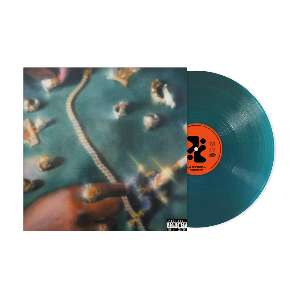PRE-ORDER: Denzel Curry & Kenneth Blume "ii" LP (Indie Exclusive "Sea Blue ii" Color Vinyl)