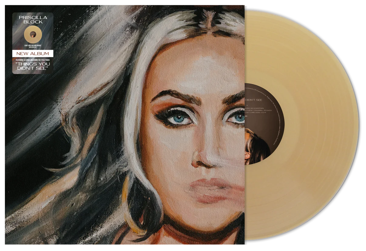Priscilla Block "Things You Didn't See" LP (Light Gold Vinyl)