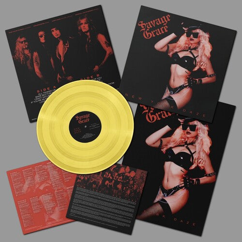 PRE-ORDER: Savage Grace "New York Daze" LP (Color Vinyl + Poster)