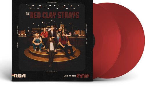 The Red Clay Strays "Live At The Ryman" 2xLP (Opaque Candy Red Vinyl)