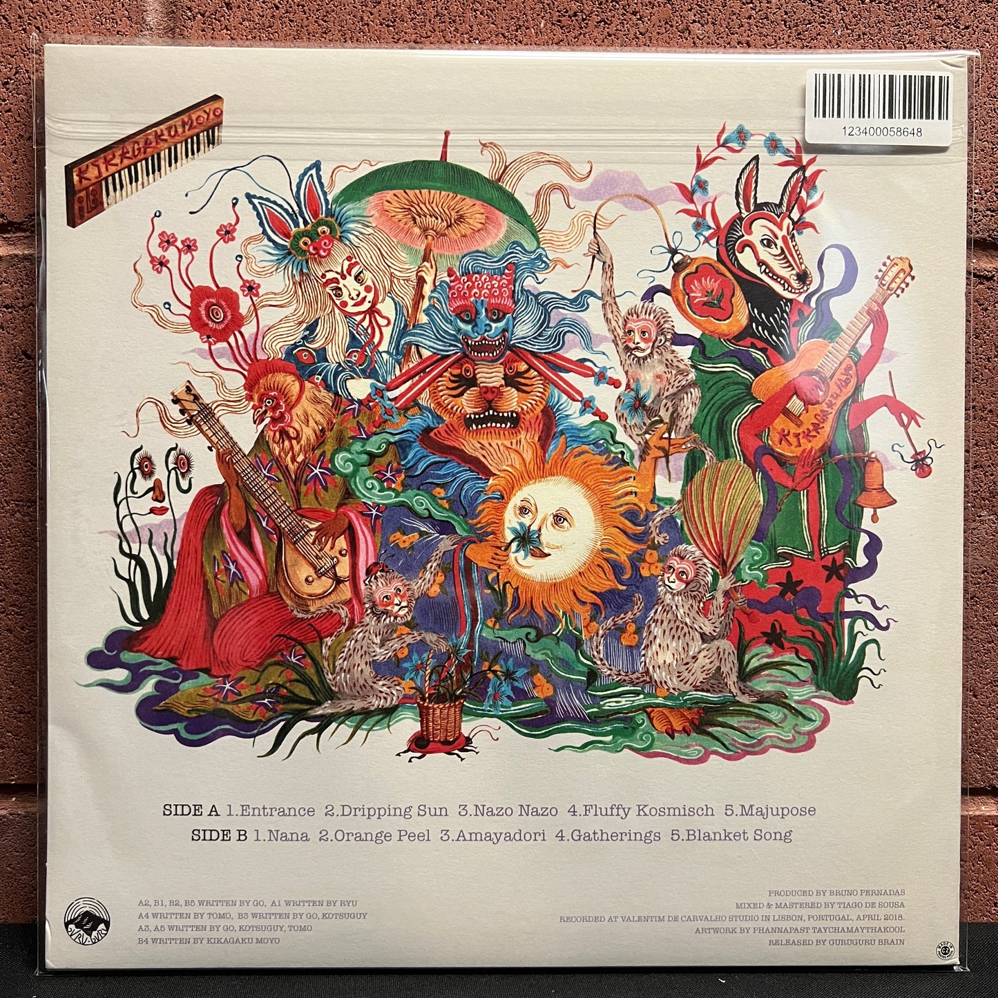 Used Vinyl: Kikagaku Moyo "Masana Temples" LP (Blue Vinyl)