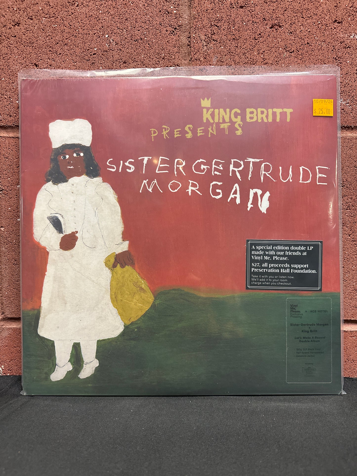 Used Vinyl: King Britt / Sister Gertrude Morgan "King Britt Presents: Sister Gertrude Morgan / Let's Make A Record" LP (180 gram)
