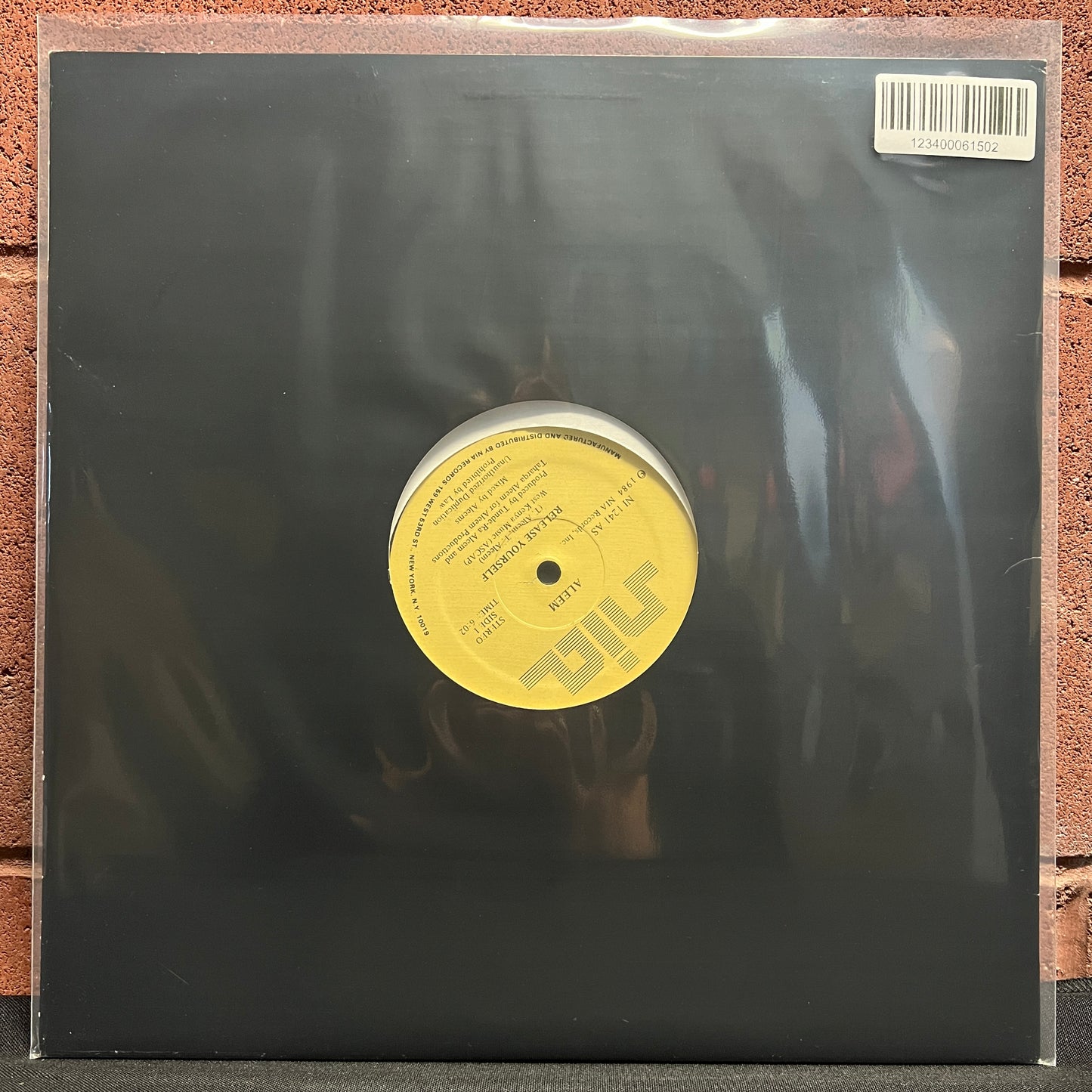 Used Vinyl: Aleem Featuring Leroy Burgess "Release Yourself" 12" (1984 Press)