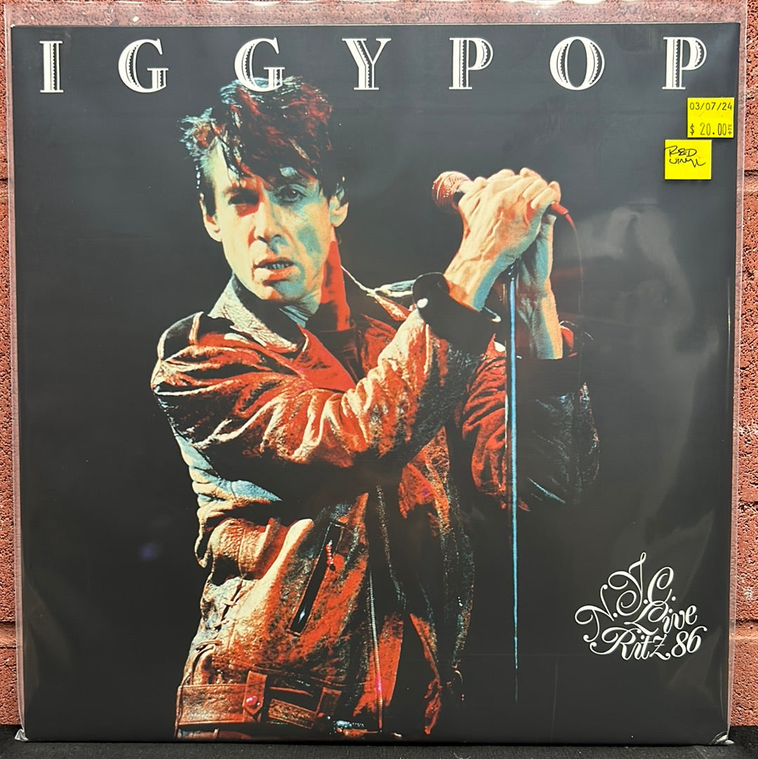 Used Vinyl: Iggy Pop ”Live Ritz N.Y.C. 86” 2xLP (Red vinyl) – 1-2