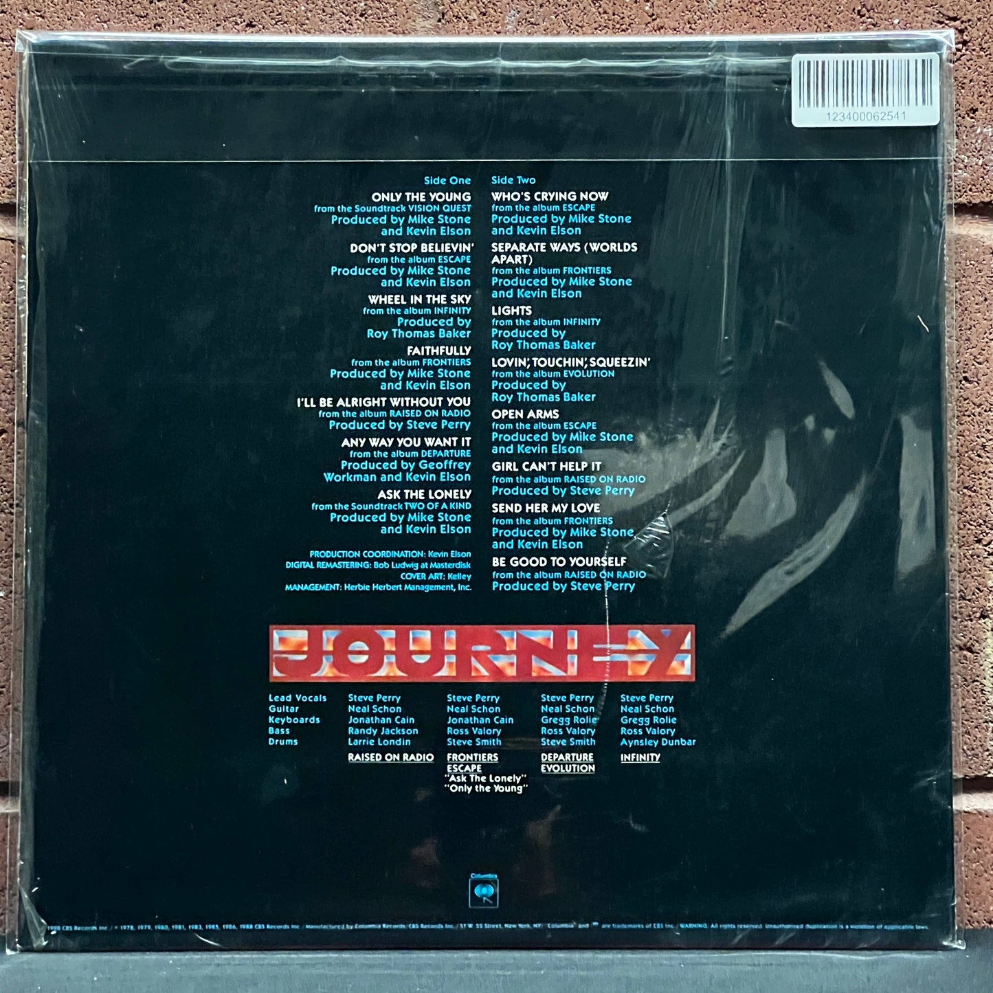 Used Vinyl: Journey "Greatest Hits" LP (In Open Shrink with Hype)