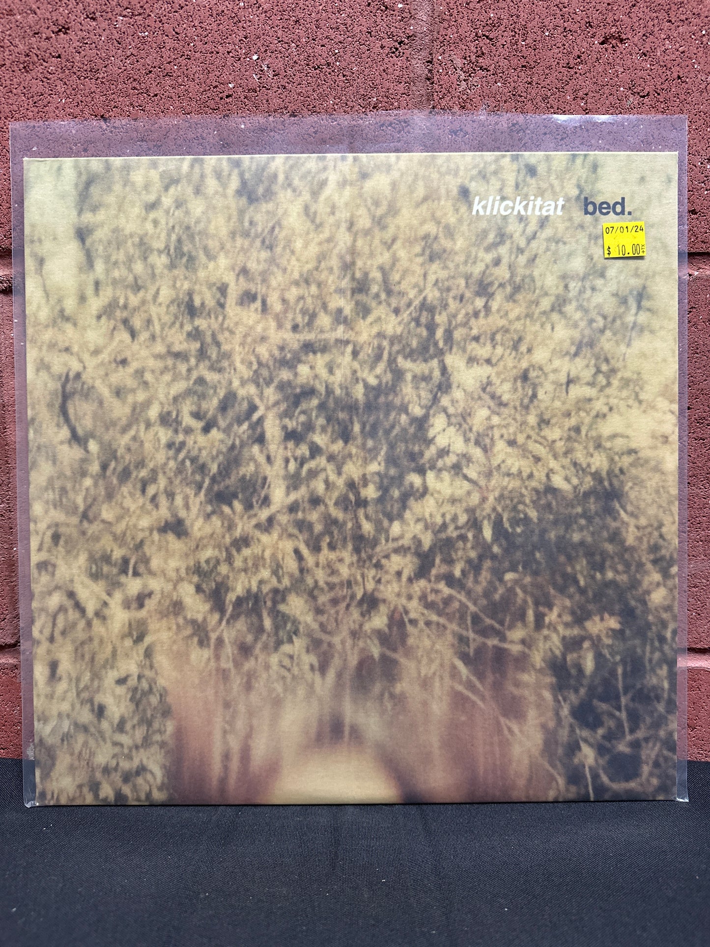 Used Vinyl: bed. "klickitat" 12"