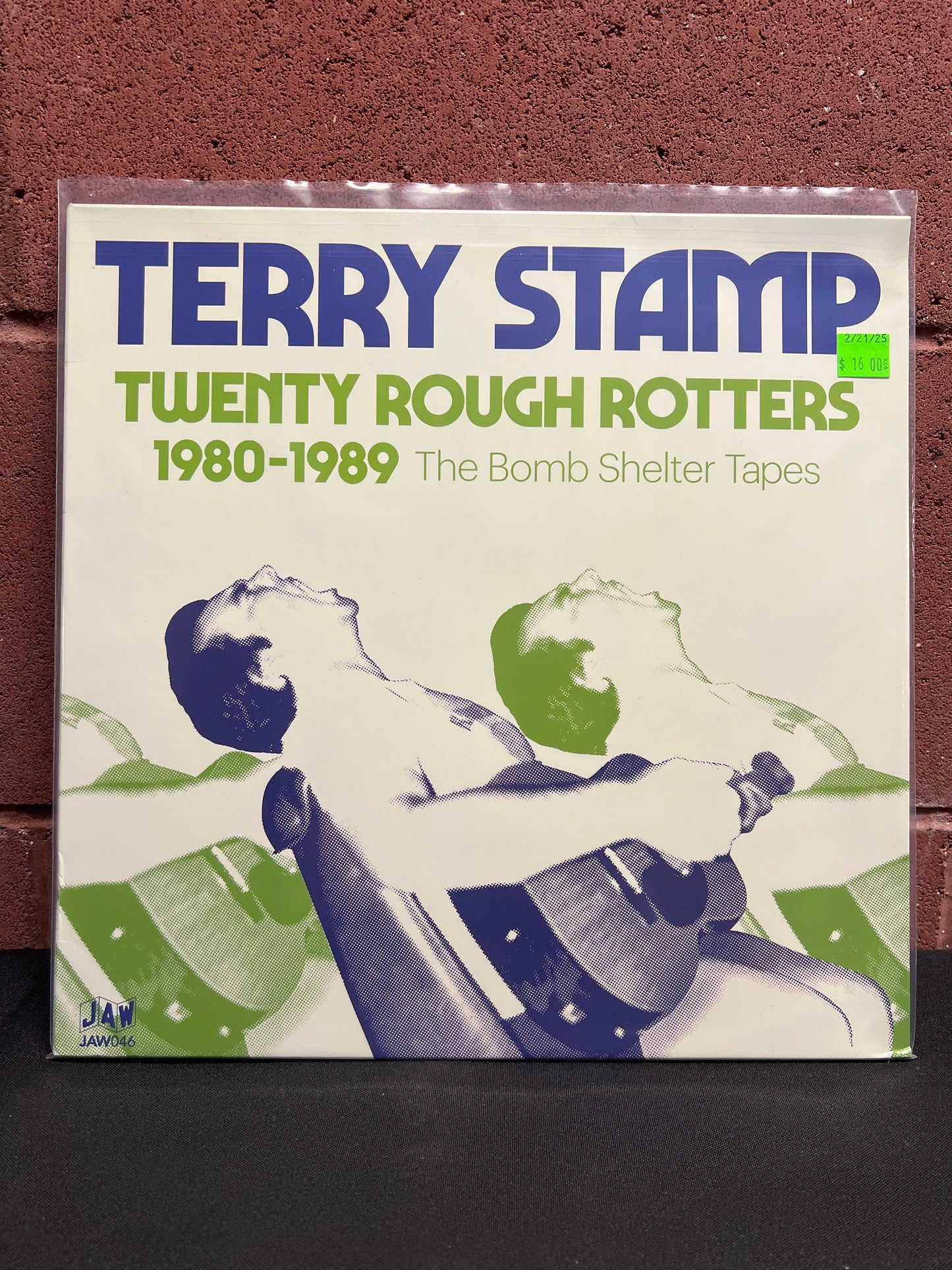 Used Vinyl: Terry Stamp "Twenty Rough Trotters: 1980-1989 - The Bomb Shelter Tapes" 2xLP