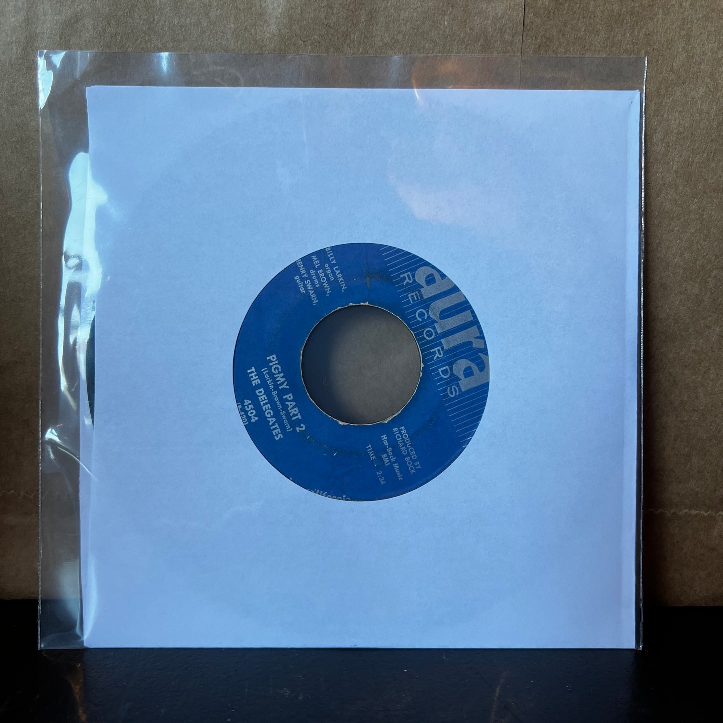 Used Vinyl: The Delegates "Love's Gonna Tear Your Playhouse Down" 7"