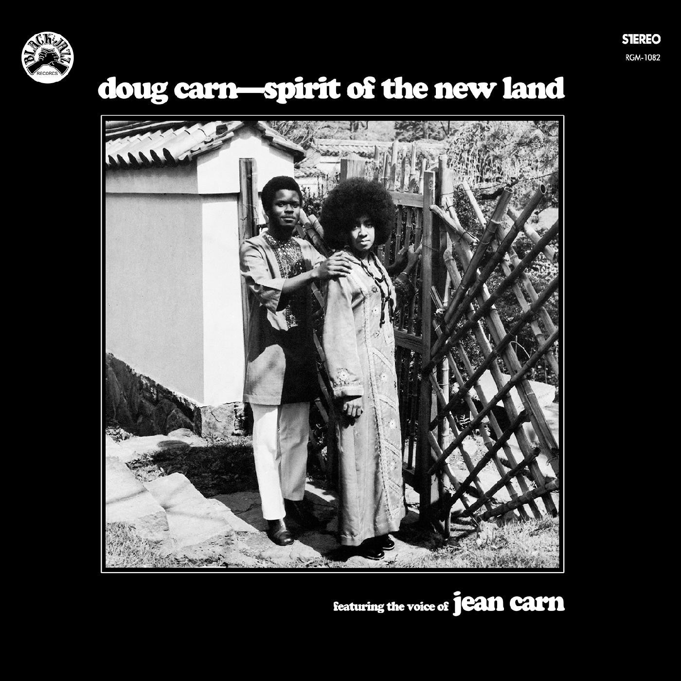 Doug Carn Featuring the Voice of Jean Carn "Spirit of the New Land" LP (Blue w/ Black Swirl Color Vinyl)