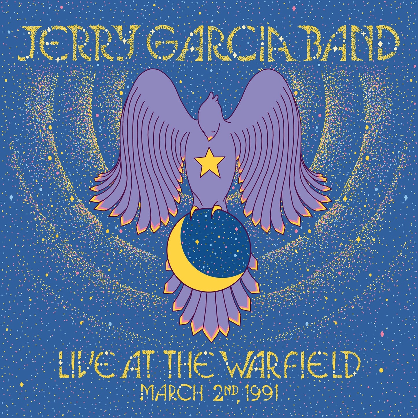 Jerry Garcia Band "Live at The Warfield: March 2nd, 1991" 5xLP