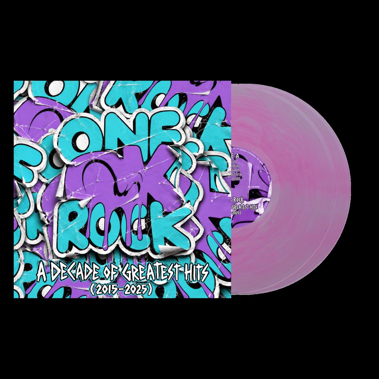 PRE-ORDER: ONE OK ROCK "A Decade Of Greatest Hits (2015-2025)" 2xLP (Clear & Pink Galaxy Vinyl)