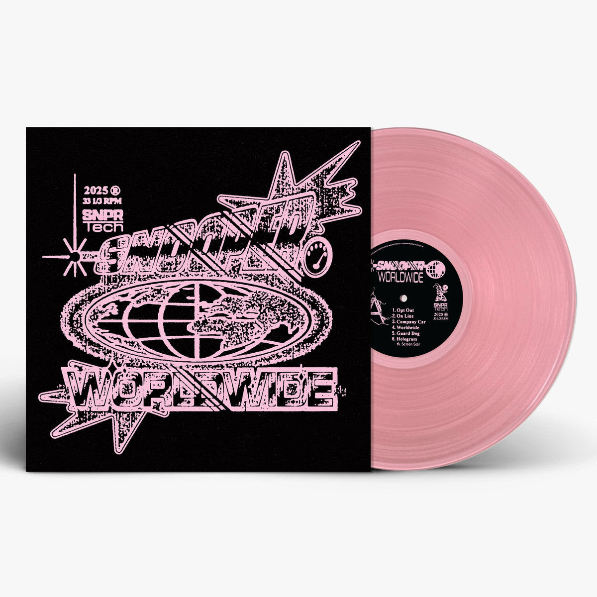 Snooper "Worldwide" LP (Indie Exclusive Translucent Pink Vinyl)