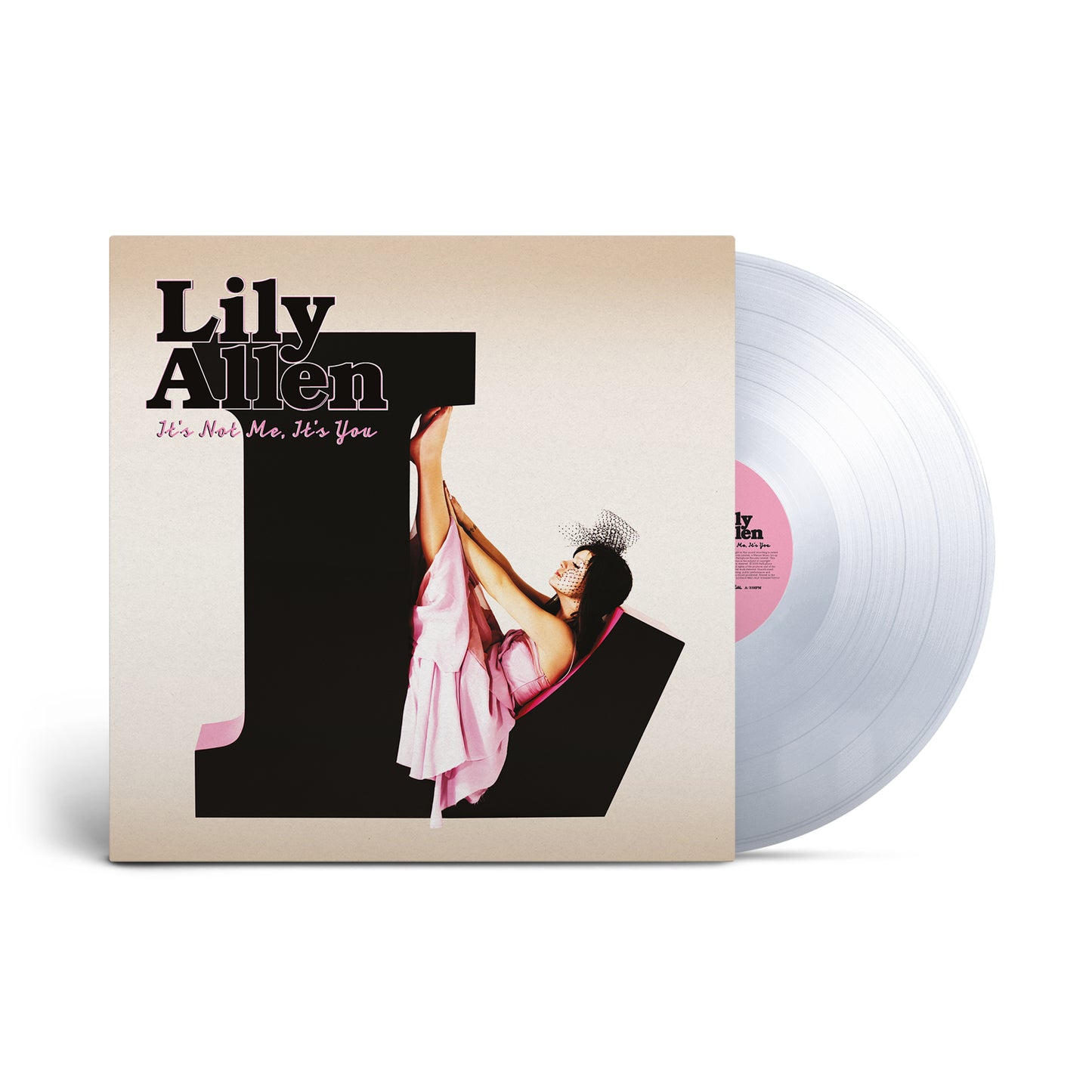 PRE-ORDER: Lily Allen "It's Not Me, It's You" LP (Crystal Clear Vinyl)
